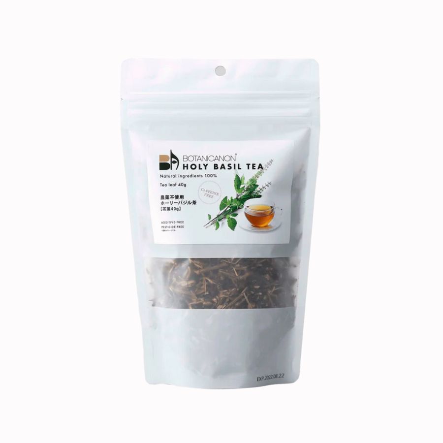 ホーリーバジルの甘い香りでホッと一息/ボタニカノン ホーリーバジル茶(40g)/BOTANICANON(ボタニカノン)【鹿児島】 - 和精油のある暮らし