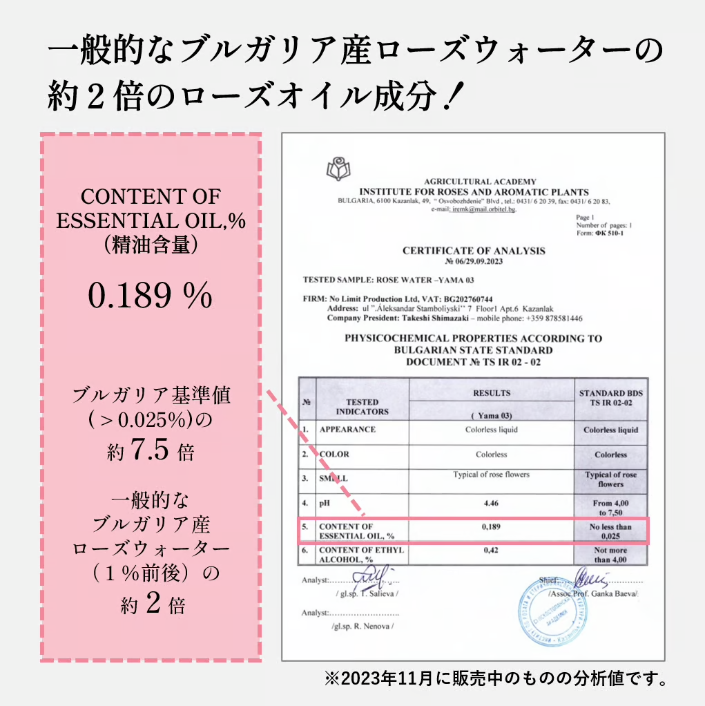 国産ローズウォーター アロマスプレー 100ml|本場ブルガリアから高評価を得た薔薇の香り|山形薔薇蒸留所(山形県) 和精油のある暮らし