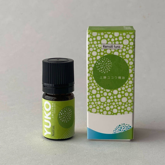 和精油 上勝ユコウ精油 3ml|徳島の山奥に潜む幻の柑橘|renati tura(レナーティトゥーラ)|徳島県 和精油のある暮らし