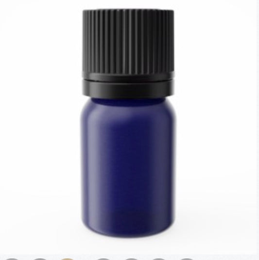 遮光瓶ブルー 5ml|和精油小分け用ボトル|和精油のある暮らし - 和精油のある暮らし