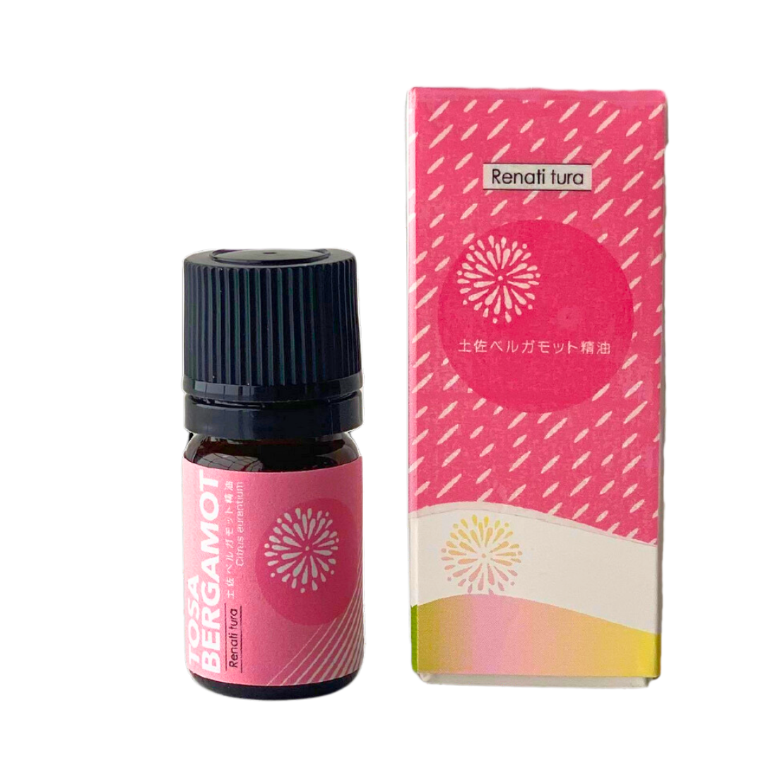 和精油 土佐ベルガモット精油(高知市産) 3ml|アールグレイ好きにはたまらない香り |renati tura(レナーティトゥーラ)|徳島県
