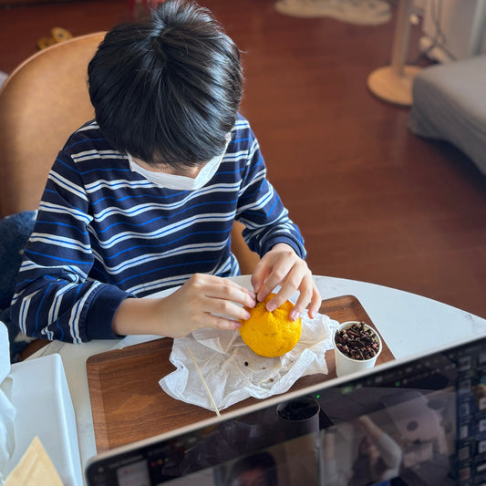 【オンラインワークショップ】ゆず香る和風ポマンダーワークショップ - 和精油のある暮らし