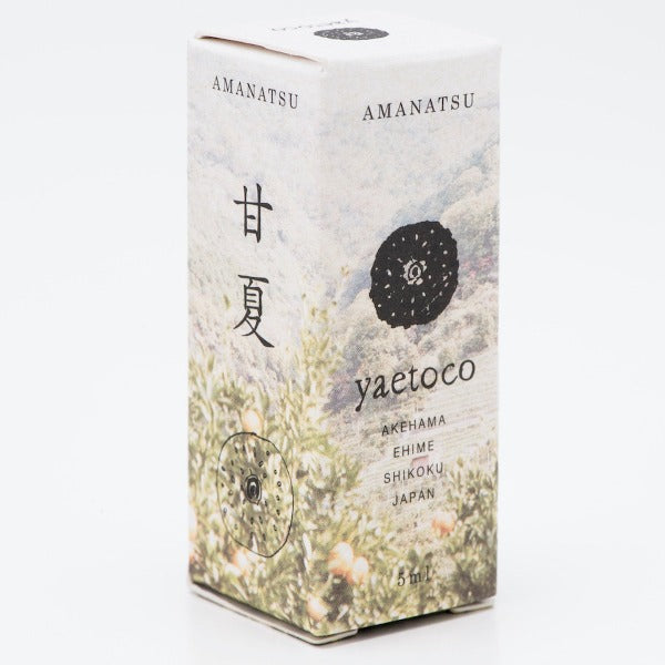 和精油 エッセンシャルオイル 甘夏 5ml|緊張をほぐしてくれる甘酸っぱい柑橘の香り|yaetoco(ヤエトコ)|愛媛県 - 和精油のある暮らし