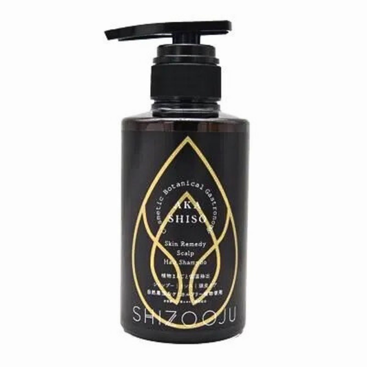 スキンレメディ スカルプヘアシャンプー 300ml｜スキンケアはお肌の食事！赤紫蘇の香りと良質な椿オイルで艶やかな髪へ｜SHIZOOJU（シズージュ）｜福岡県